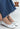 Kadın Beyaz Hakiki Deri Kurdele Detaylı Babet Ayakkabı - Jnues